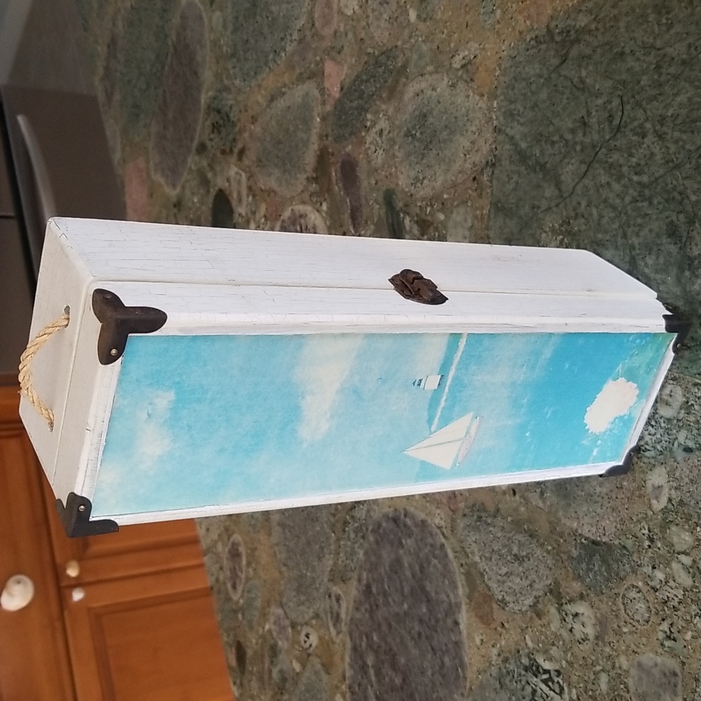 Wood Wine Carrier Box